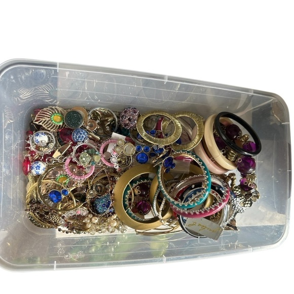 Mixed Brand Accessories - Mystery Jewelry Lot Unsorted Vintage To Modern Costume